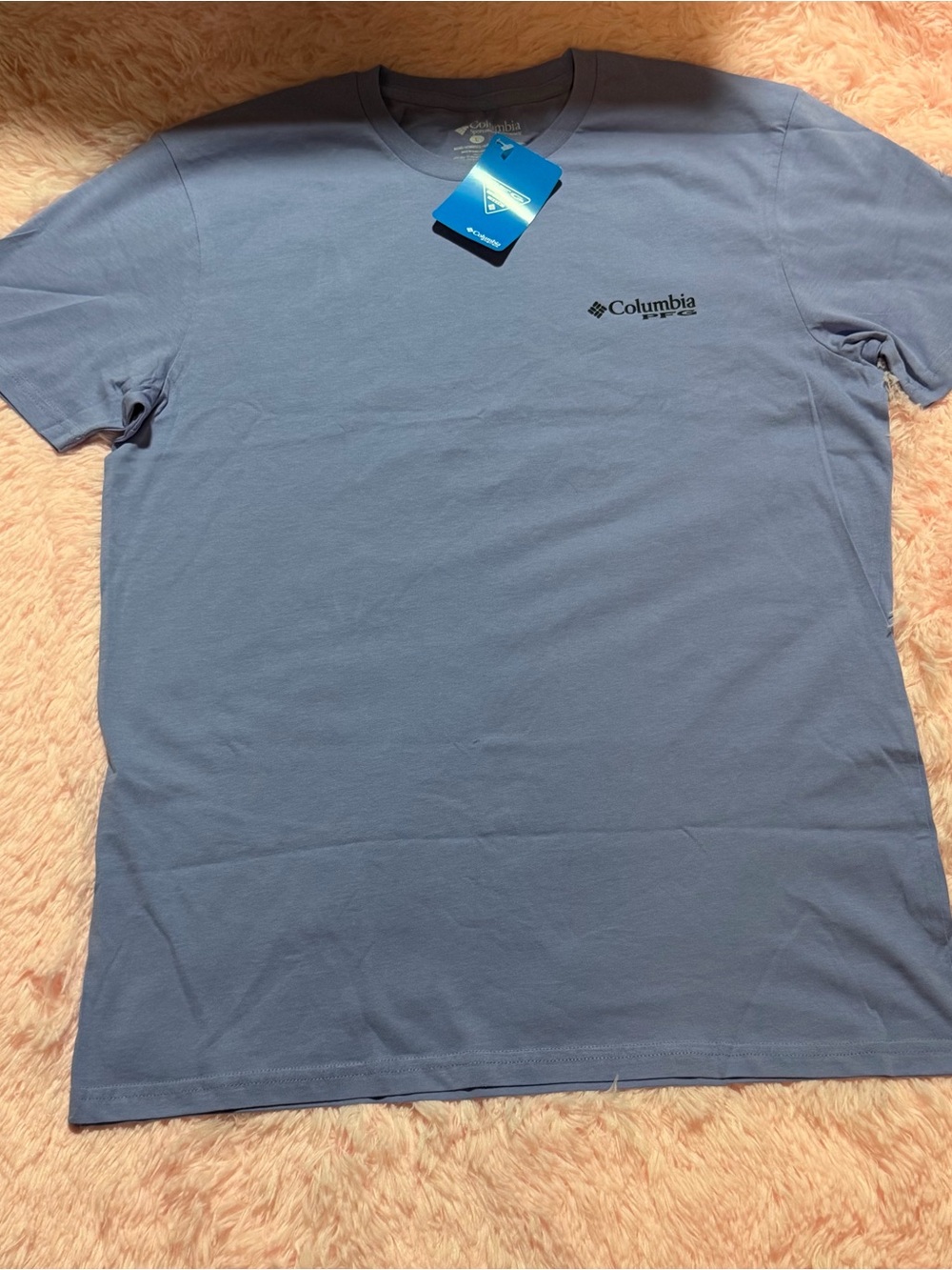 Columbia Short Sleeve Crew Tee - Dusty Blue
